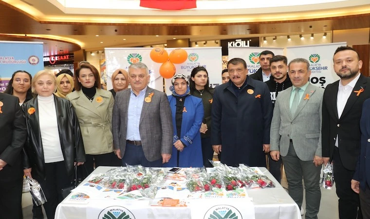 Malatya Park’ta ‘Kadına yönelik şiddetle uluslararası mücadele günü’ etkinliği!..