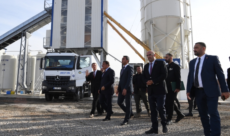 Malatya’nın ikinci beton santrali de devrede! "Haksız kazanca yeltenmeye kalkmayalım"