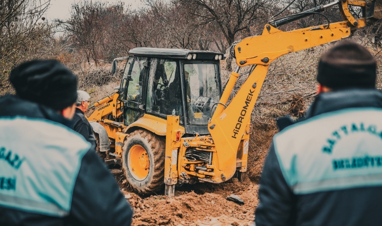 Yenice Mahallesi’nde 4 bin 500 metreyi bulan stabilize serimi gerçekleştirdi