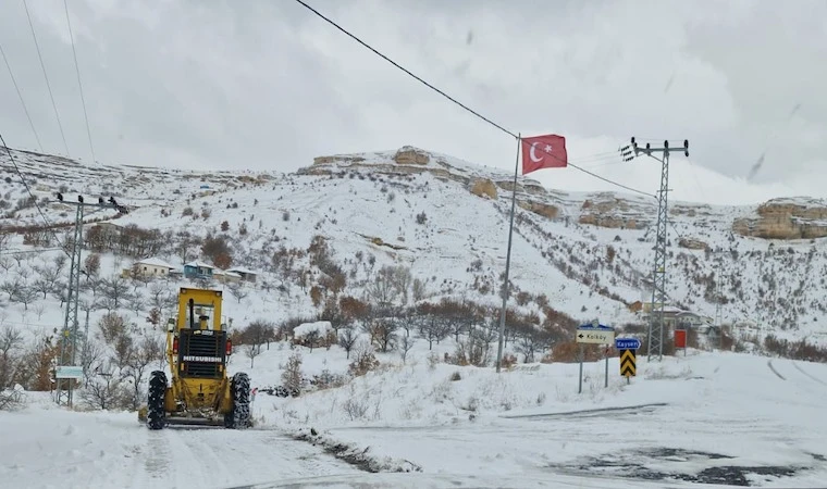 Malatya'da, 129 köy yolu ulaşıma kapandı!..