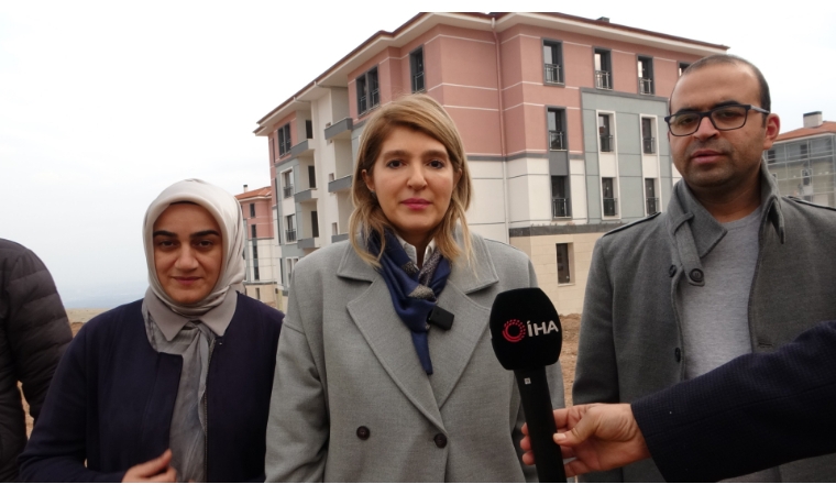 Ölmeztoprak: Tamamlanan konutlar ay içerisinde hak sahiplerine teslim edilecek!