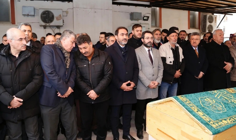 Trafik kazasında hayatını kaybeden mühendis Ramazan Bulut son yolculuğuna uğurlandı