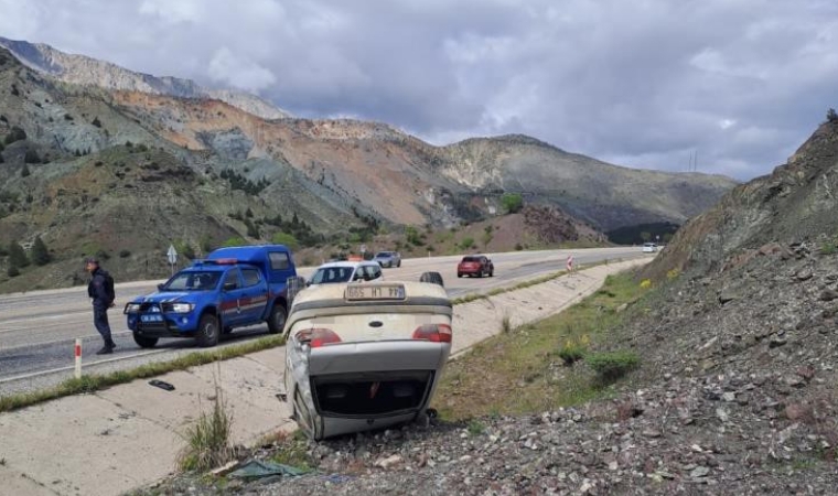 Doğanşehir'de feci kaza: 4 kişi yaralandı