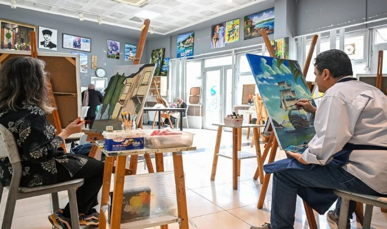 Malatya Büyükşehir’den sanat kurslarına yoğun ilgi