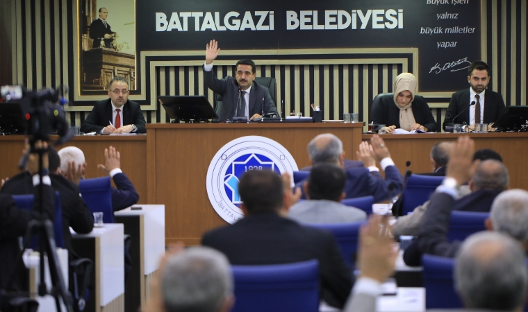  Battalgazi Belediye Meclisi Toplantısında 21 Gündem Maddesi Karara Bağlandı