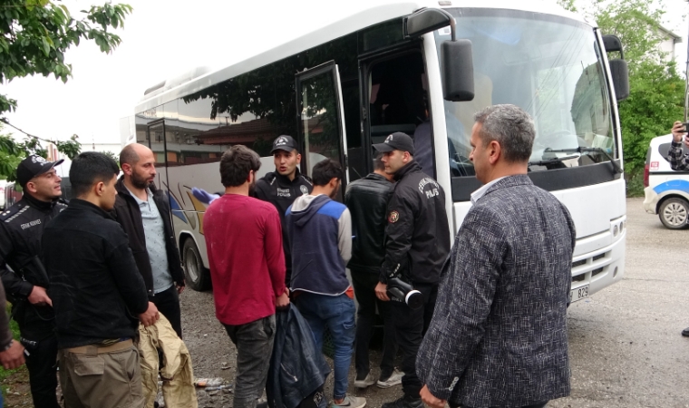 Malatya'da Düzensiz Göçmen Operasyonu: 25 düzensiz göçmen yakalandı