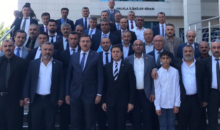 Milletvekili Tüfenkci: Malatyalı Muhtarları Gazi Meclisimizde ağırladık