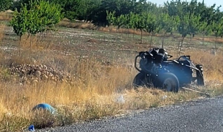 Darende'de Otomobil ile Çapa Motoru Çarpıştı: 1 Yaralı