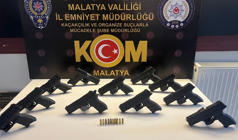 Malatya’da Silah Ticaretine Yönelik Operasyon: 3 Kişi Cezaevine Gönderildi