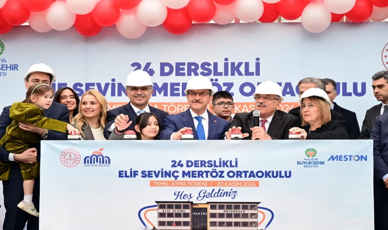 Hayırsever Rıdvan Mertöz’den Eğitime Büyük Katkı: Malatya’da 24 Derslikli Okul