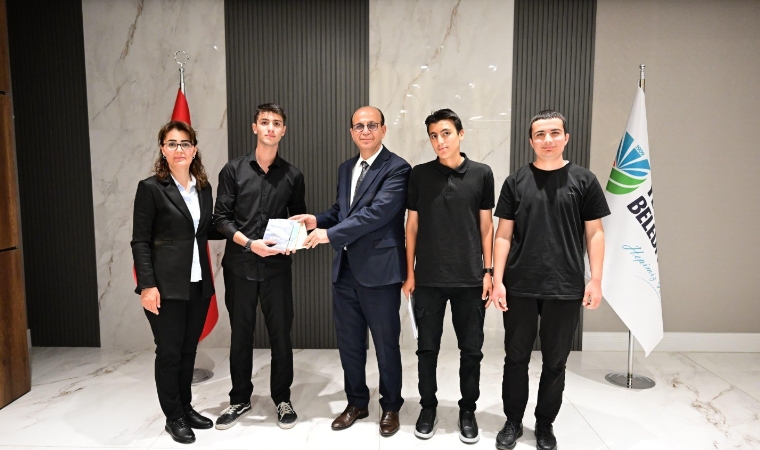 “Çok Çalışmadan Başarı Gelmez!” Başkan Geçit, Öğrencilerle Hayatını Konuştu