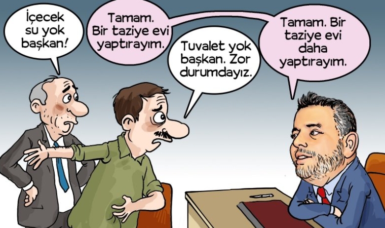 Esnafa Tuvalet Yok, Ölüye Taziye Var!