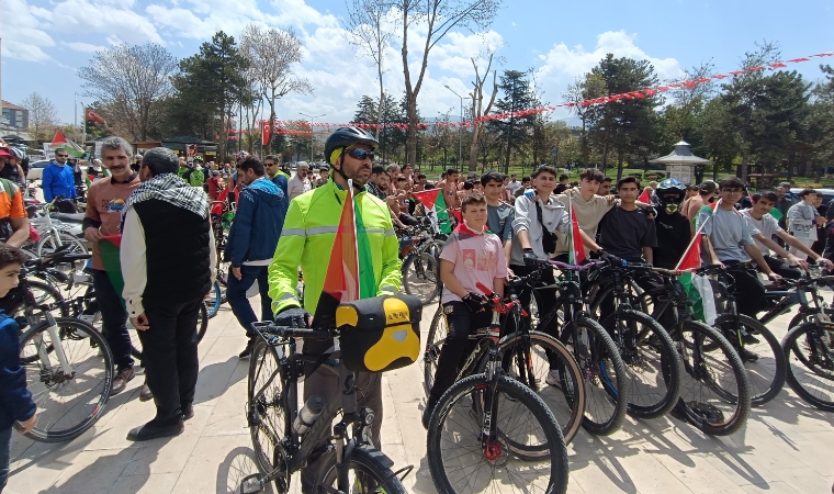 Gazze İçin Pedal Çevrildi: Malatya’dan Uluslararası Kamuoyuna Çağrı