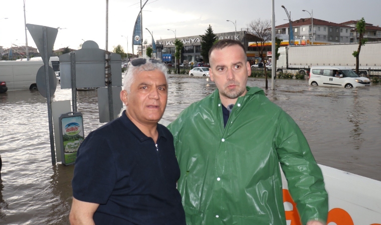 Malatya'da Felaket Günü: Konteyner Çarşısı Sular Altında!