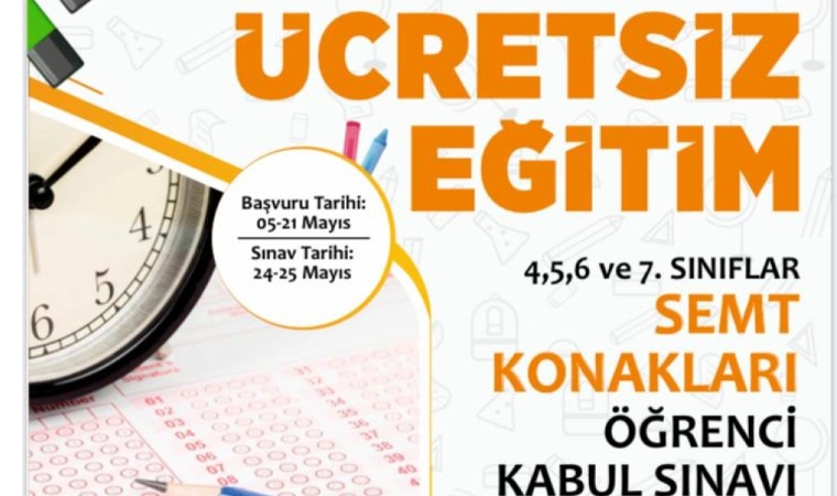 Malatya’da Ücretsiz Eğitim Fırsatı! Öğrenci Seçme Sınavı Başvuruları Başladı
