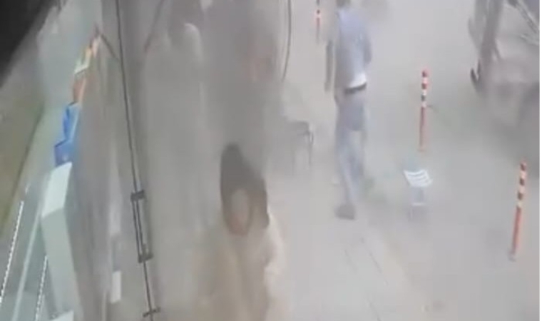 Kent Merkezinde Büyük Gürültü! Herkes Ne Olduğunu Anlamaya Çalıştı