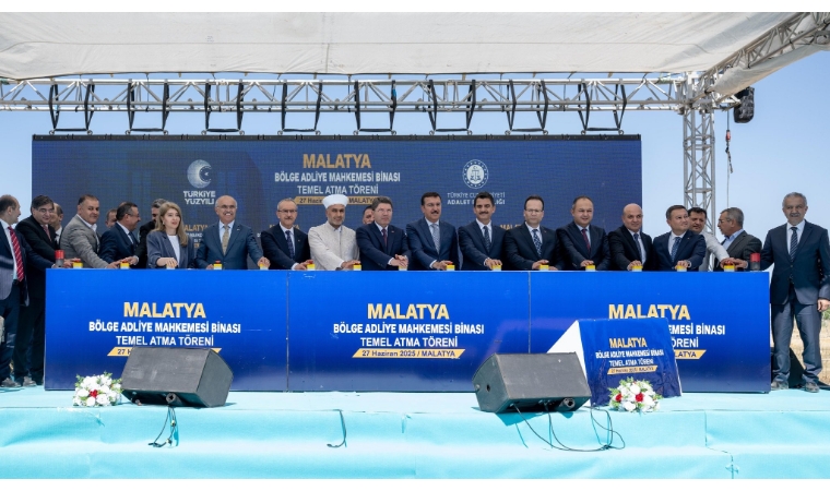 Malatya'da 83 Hakim-Savcı Odalı Adalet Kompleksi İçin İlk Adım Atıldı