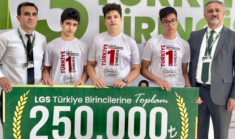 Çamlıca Koleji Türkiye Dereceleriyle Gururlandırdı