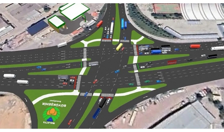 İkizce Toki Kavşağında Trafik Tek Şeride Düştü