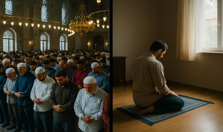 Kaza Namazı Evde Kılınır, Camide Değil!