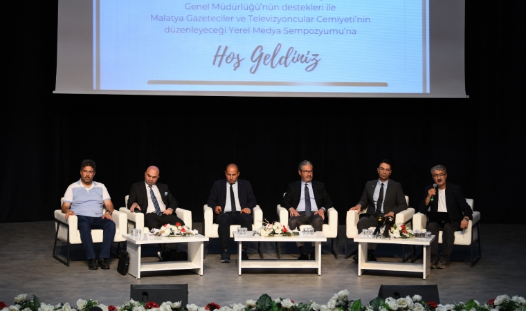 Malatya'da Yerel Medyanın Kalbi Bu Sempozyumda Attı