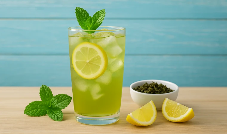 3 Ferahlatıcı Soğuk Yeşil Çay Tarifi
