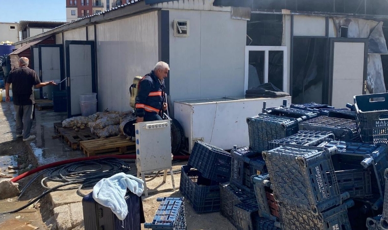 Büyük Tehlike: Göztepe’deki Toki Şantiyesinde Yangın Çıktı!