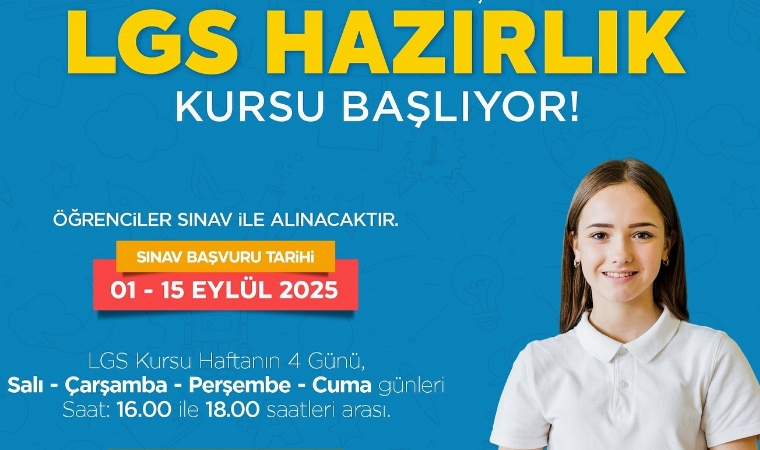Çocuklar İçin Ücretsiz LGS Kursu Başlıyor