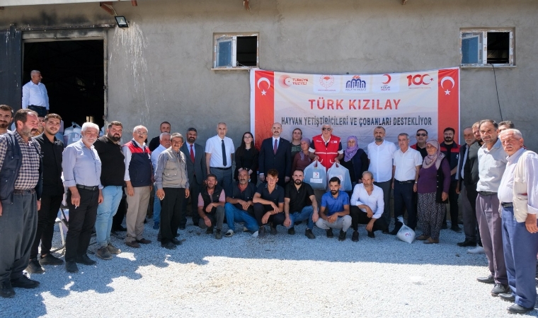 Hayvancılığın Sessiz Kahramanlarına Kızılay Sahip Çıktı