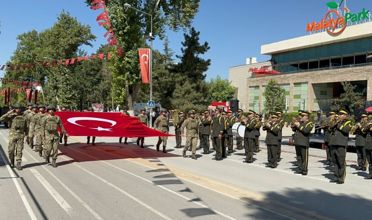 Malatya 30 Ağustos Provasıyla Zafer Bayramı’na Hazırlanıyor