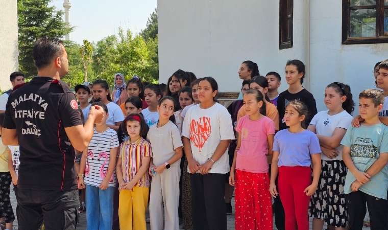 Malatya’da Afet Seferberliği! 125 Öğrenciye Uygulamalı Deprem ve Yangın Eğitimi