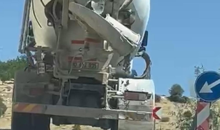 Mikserin Döküntüsü Kazaya Davetiye Çıkarıyor