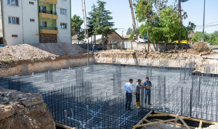 Yazıhan’da Merkez Camii’nin Temeli Dualarla Atıldı