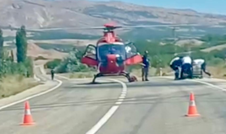 Yol Acil Piste Döndü: Hasta İçin Trafik Durduruldu!