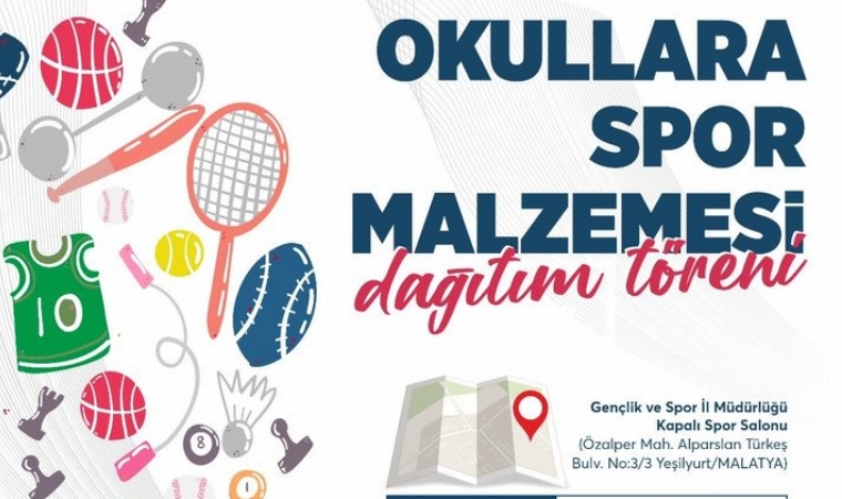 Büyükşehir Belediyesi Okullara Spor Malzemesi Dağıtacak!