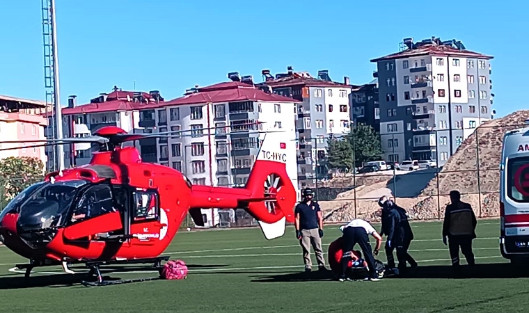 Darende’de Kalp Krizi Alarmı: Helikopterle Hayat Yarışı