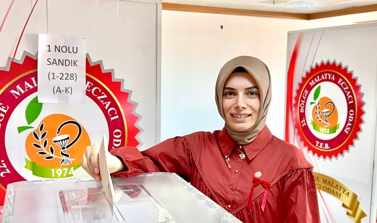 Ebru Sönmez ve Oktay Akyol Malatya Eczacılar Odası İçin Yarışıyor