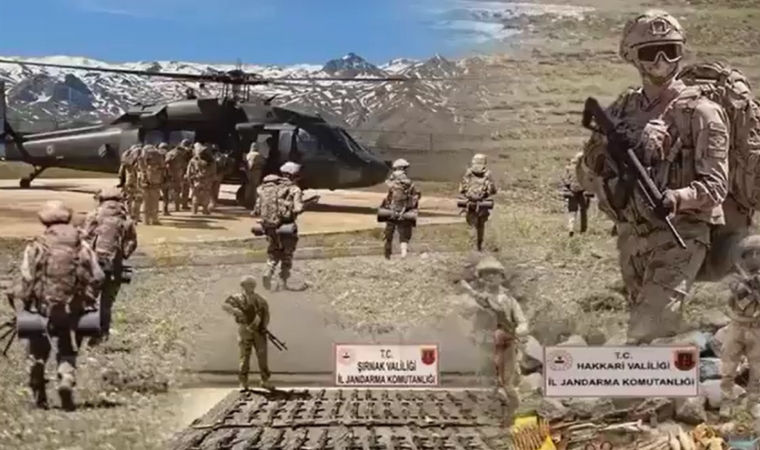 Jandarma 30 İlde Teröristlerin Sığınaklarını Yerle Bir Etti