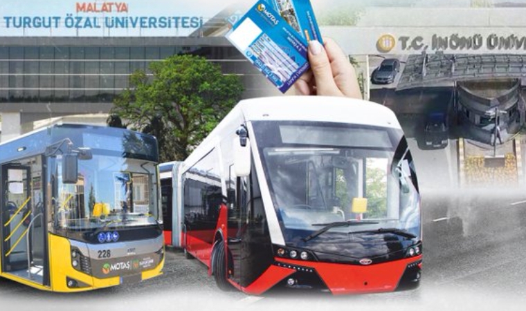 Malatya’da Toplu Taşıma 1 Ay Ücretsiz: Yeni Öğrencilere Hoş Geldin Sürprizi!