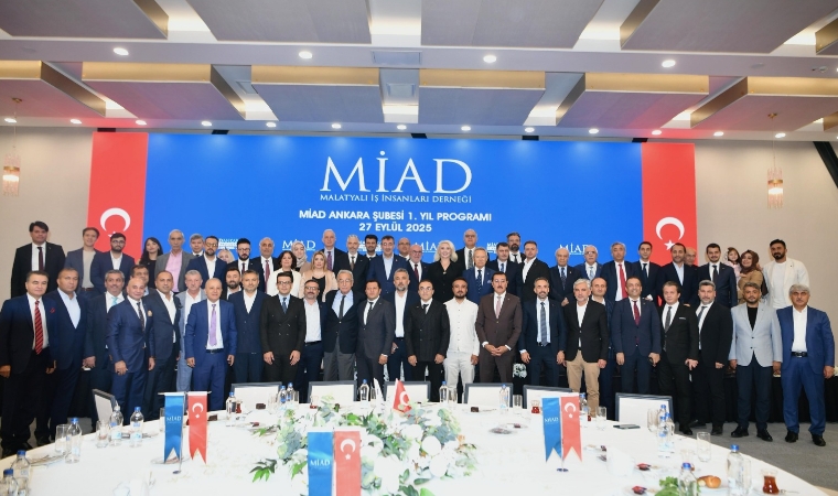 MİAD Ankara Şubesi’nin 1. Yılında Cevdet Yılmaz’dan Malatya’ya Teşvik Vurgusu