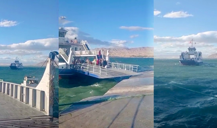 Şiddetli Fırtına Feribotu Vurdu! Battalgazi’de Tehlike Atlattılar