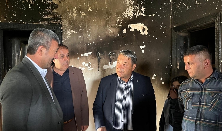 Akçadağ’da Evde Yangın: MHP Heyetinden Geçmiş Olsun Ziyareti
