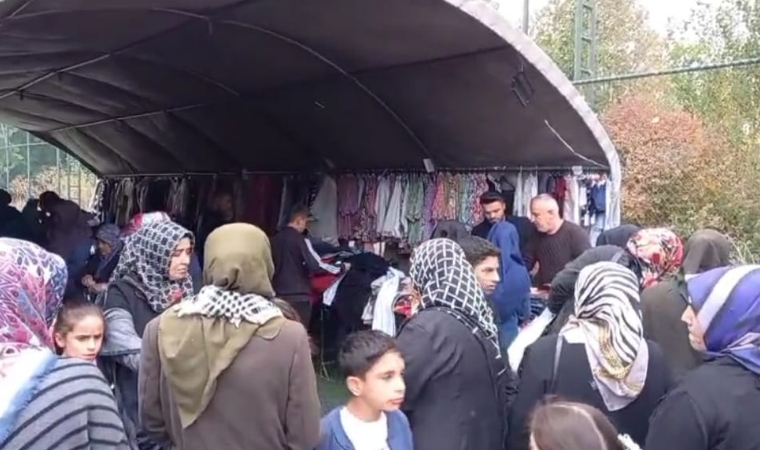Gazze İçin Sessiz Kalmadılar! Dilek Mahallesi'nde Yardım Kermesi Düzenlendi