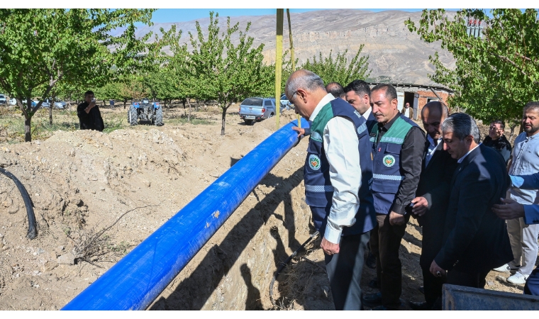 Kuraklığa Karşı Yatırım: 250 Mahalleye Sulama Borusu Desteği
