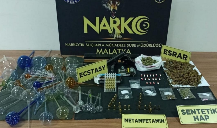 Malatya'da Bir Yılda Tonlarca Uyuşturucu Ele Geçirildi! 405 Kişi Tutuklandı