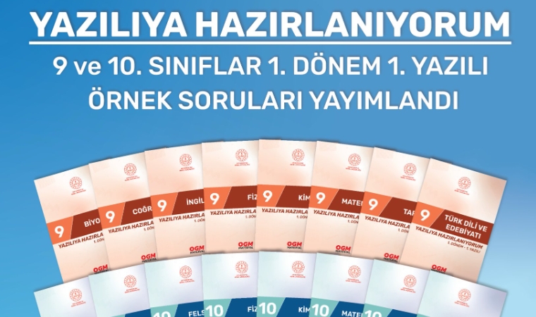 Yazılı Maratonu Başladı! Örnek Sorular MEB'den Geldi!