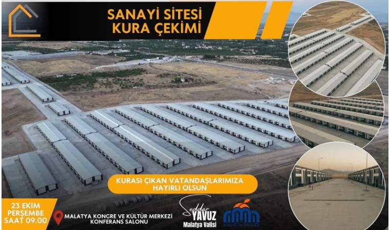 Yeşilyurt Sanayi Alanı’nda Yepyeni Başlangıçlara Geri Sayım: 714 İş Yeri Hazır