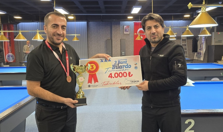Zorlu Müsabakalar Sona Erdi: Malatya'da Bilardo Tutkunlarının Gözü Kulağı Bu Turnuvadaydı