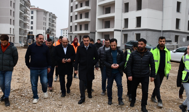 Malatya'nın Taştepe Bölgesinde 3.500 Konutun Yüzde 75'i Tamamlandı, Teslimat Nisan’da
