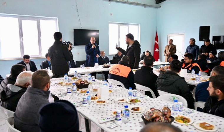Karla Mücadelede 62 İş Makinesi ve 130 Personelle Hizmet...